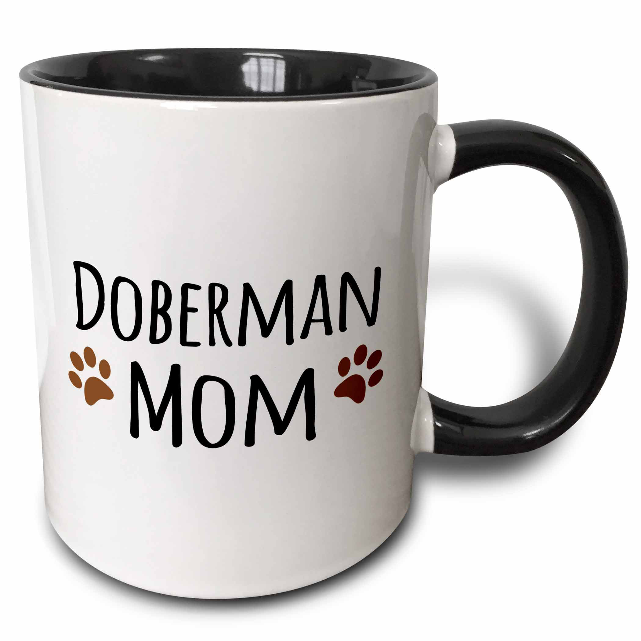 doberman coffee mug