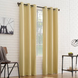 Macdoel Solid Blackout Thermal Grommet Single Curtain Panel