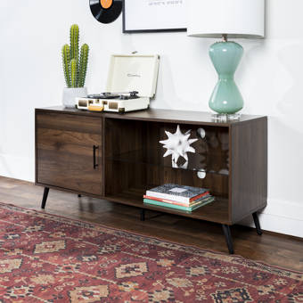 Gracie Oaks Quinley Console Entertainment Centre For Tvs Up To 70