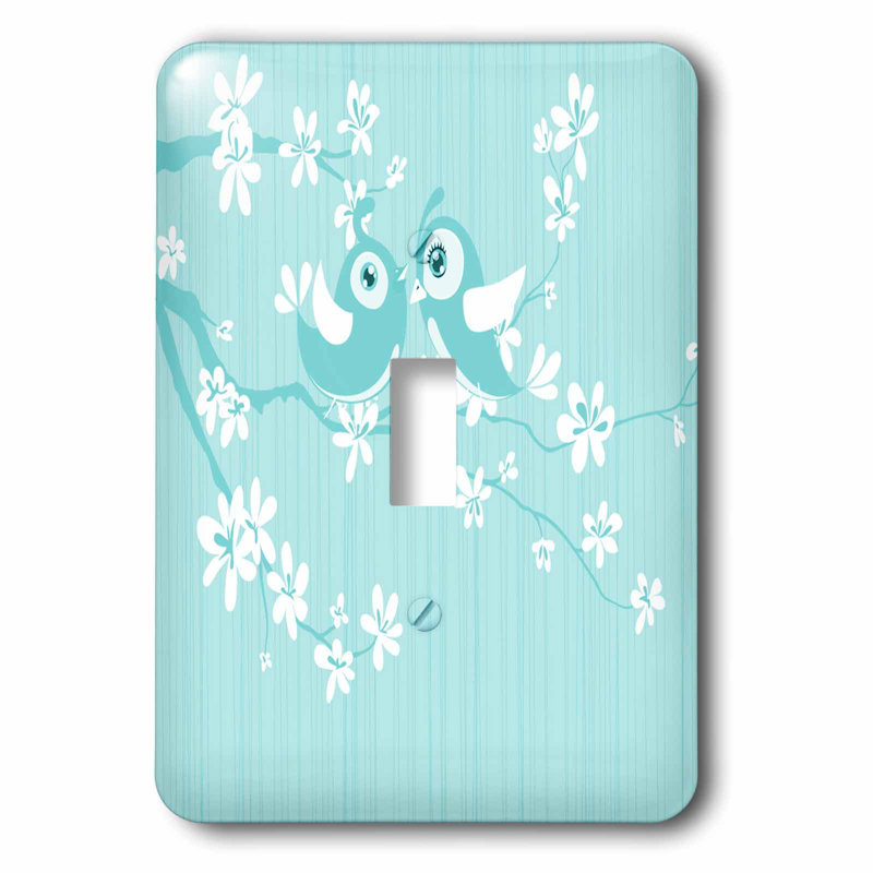 3drose Bird On Cherry Blossom 1 Gang Toggle Light Switch Wall Plate Wayfair