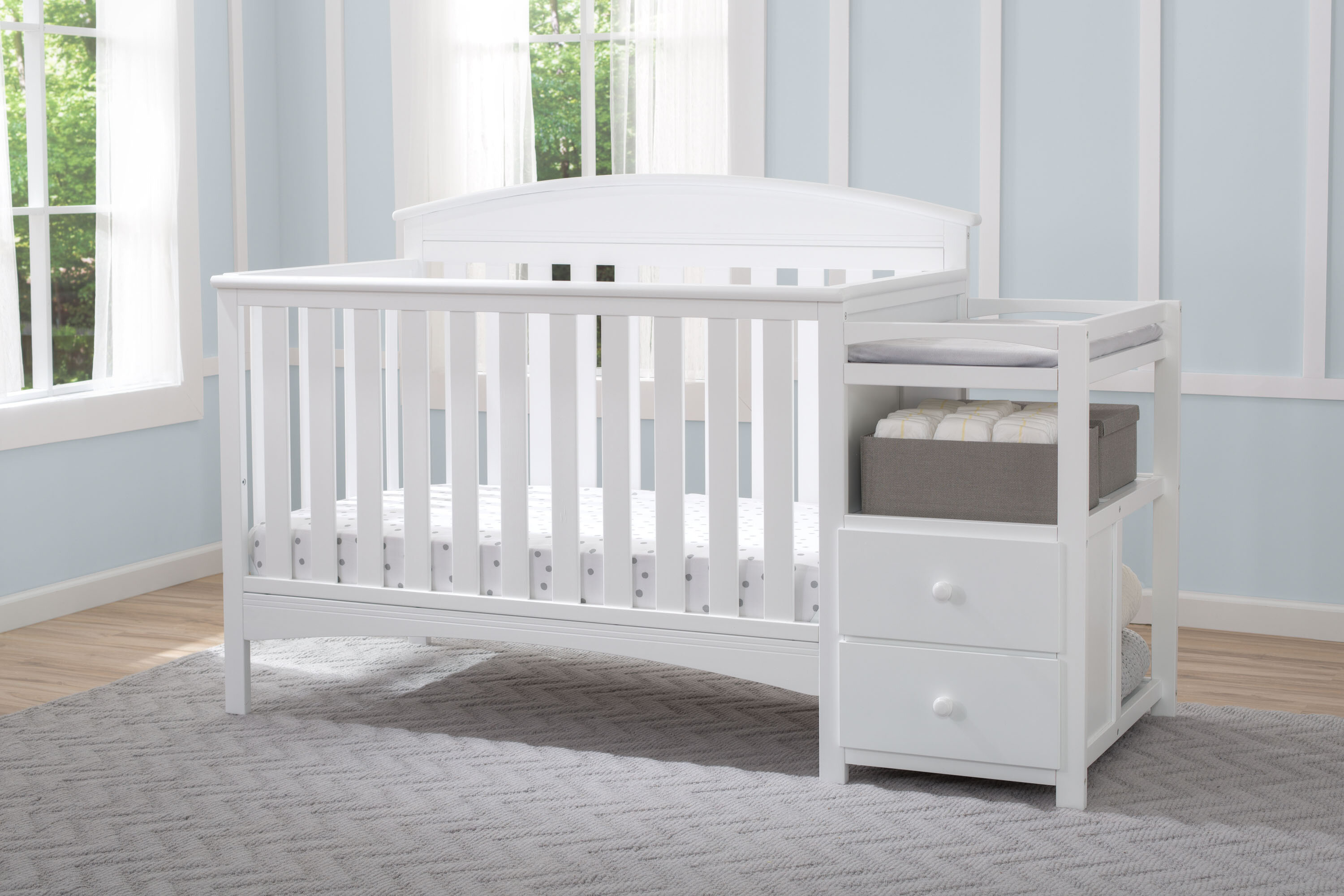 Delta Children Abby 4 In 1 Convertible Crib And Changer Reviews