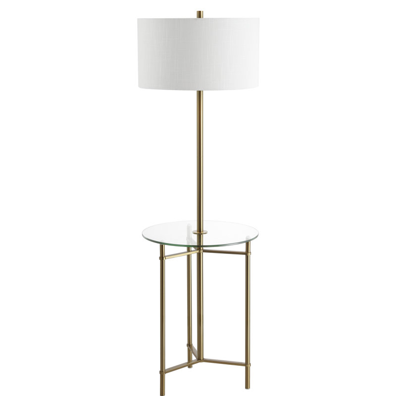 floor lamp with tray