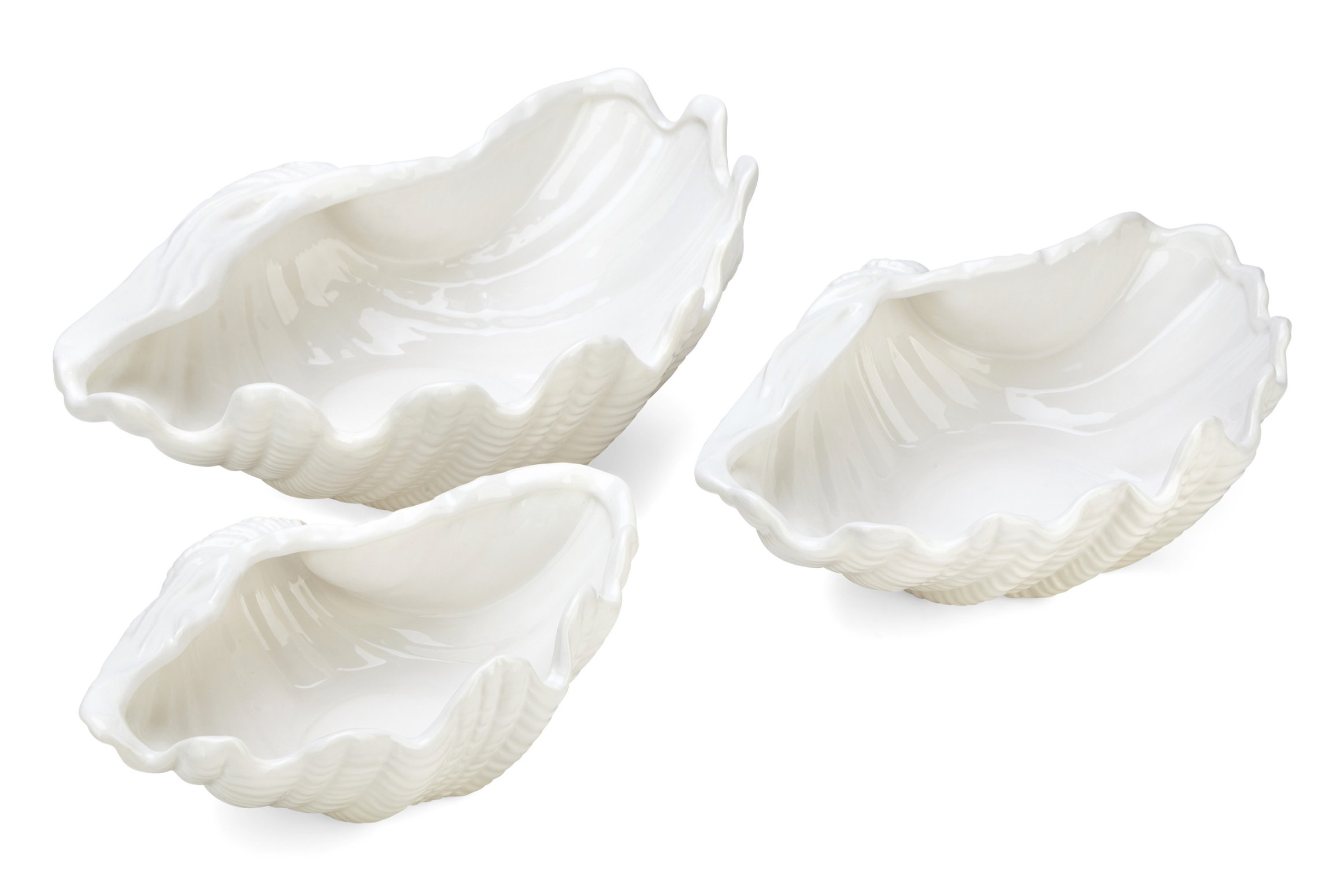 Highland Dunes 3 Piece Conkle Ceramic Coral Decorative Bowl Wayfair