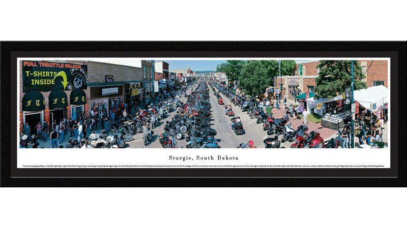 Blakewaypanoramas Icon Sturgis South Dakota By Christopher Gjevre Framed Photographic Print Wayfair