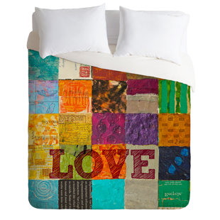 Go to store & view more images East Urban Home Love Duvet Cover Set