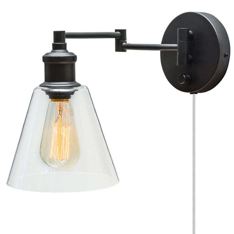 Aidan 1-Light Swing Arm Lamp