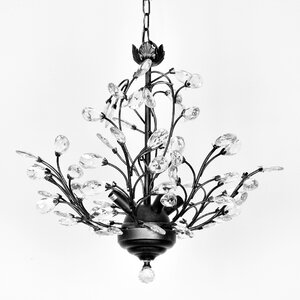 Alijah 4-Light Crystal Chandelier