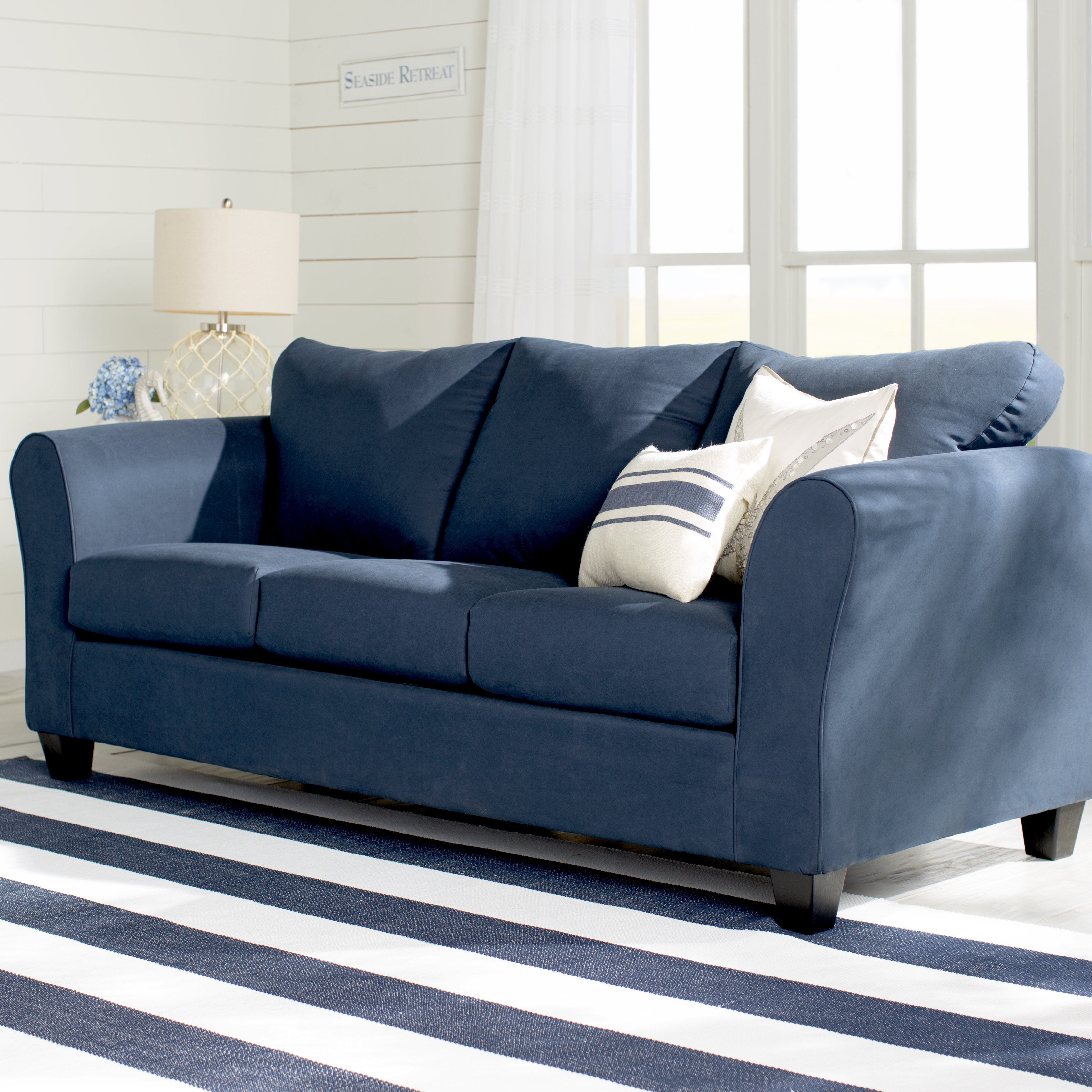 Three Posts Fredericktown 96 Flared Arm Sofa Reviews Wayfair Fredericktown 96 Flared Arm Sofa