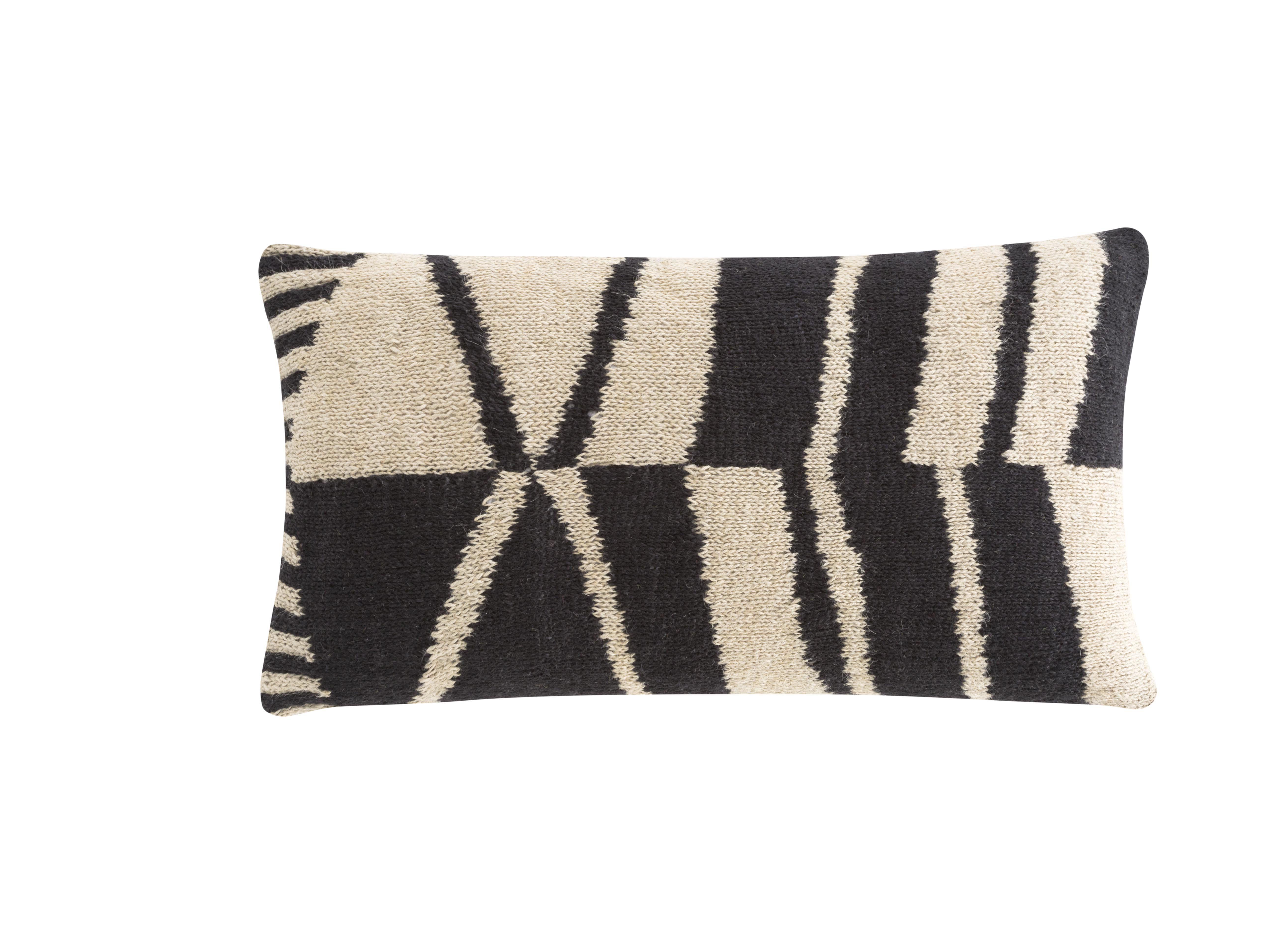 Gan Rugs Space Rustic Chic Lumbar Pillow