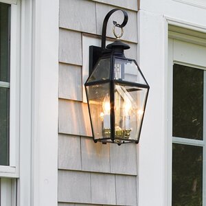 Alam 2-Light Outdoor Wall Lantern