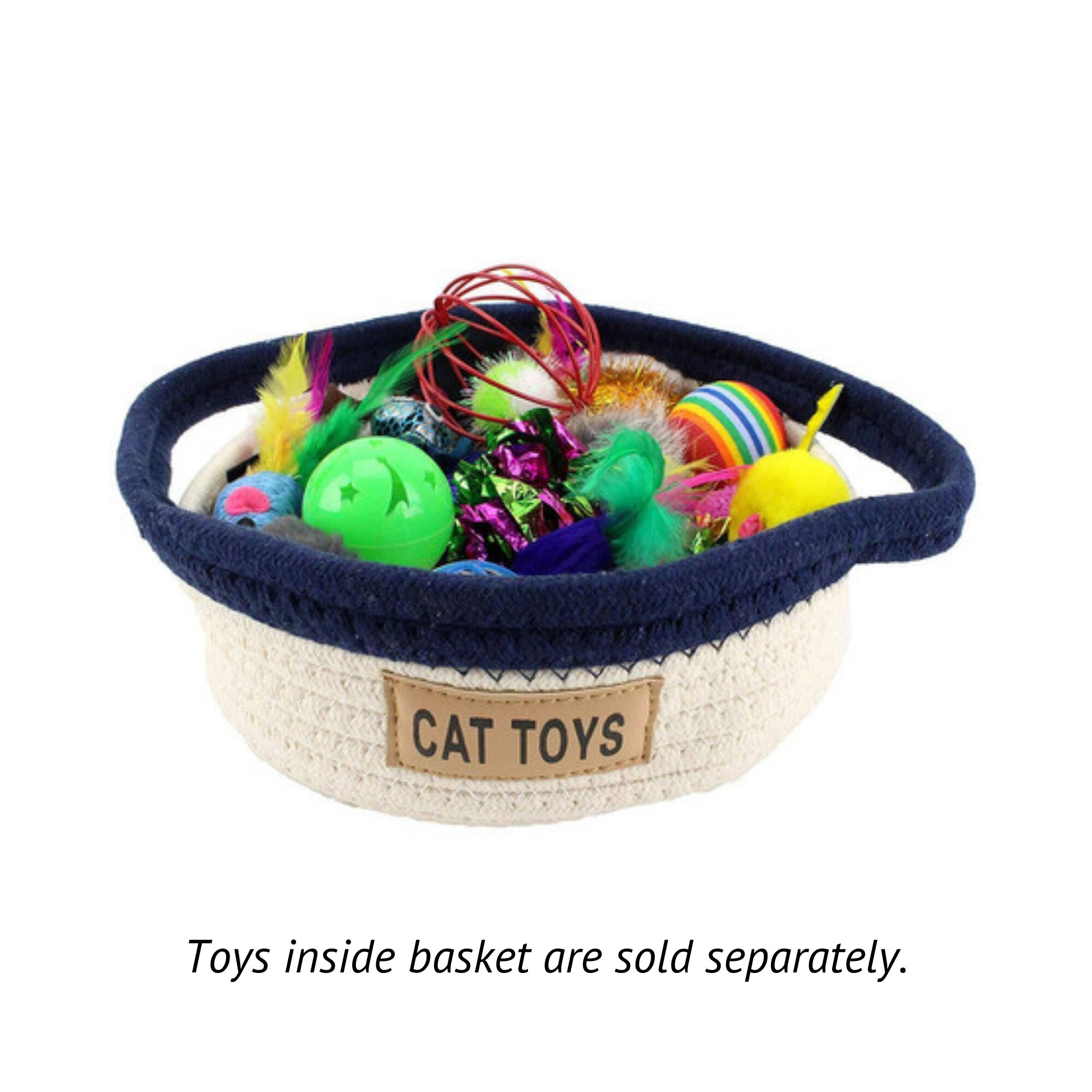 cat toy basket