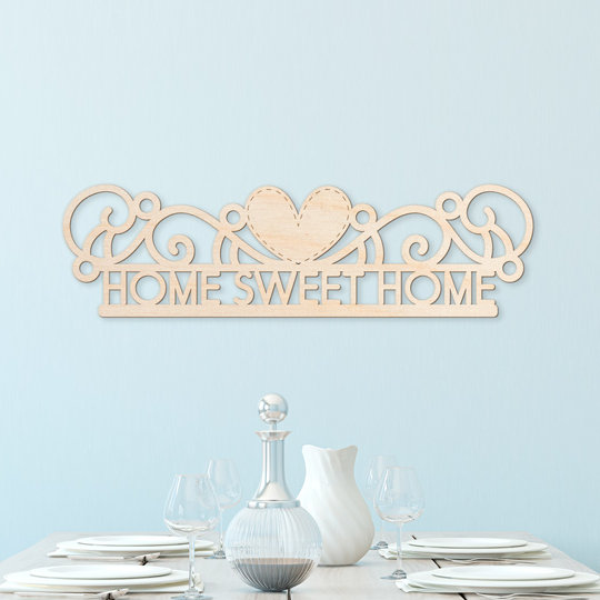Ebern Designs Home Sweet Home Wall Decor Reviews Wayfair