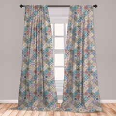 Patchwork Curtains Drapes You Ll Love In 2021 Wayfair