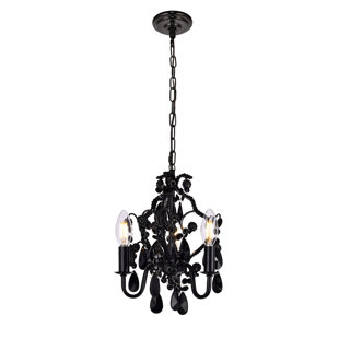 Black Mini Chandeliers You Ll Love Wayfair Quickview