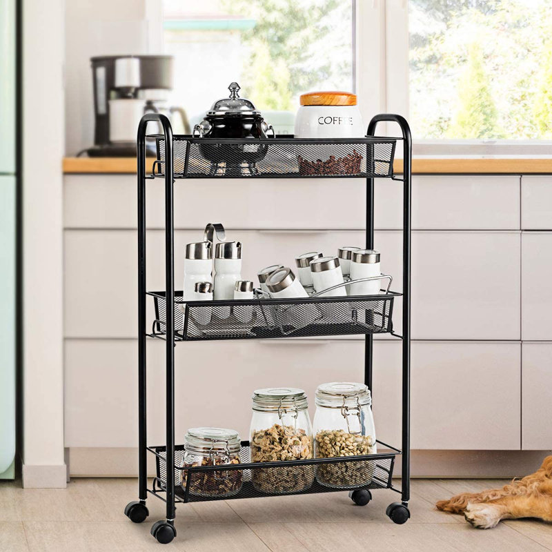 Cheflaud Metal Rolling Cart Wayfair