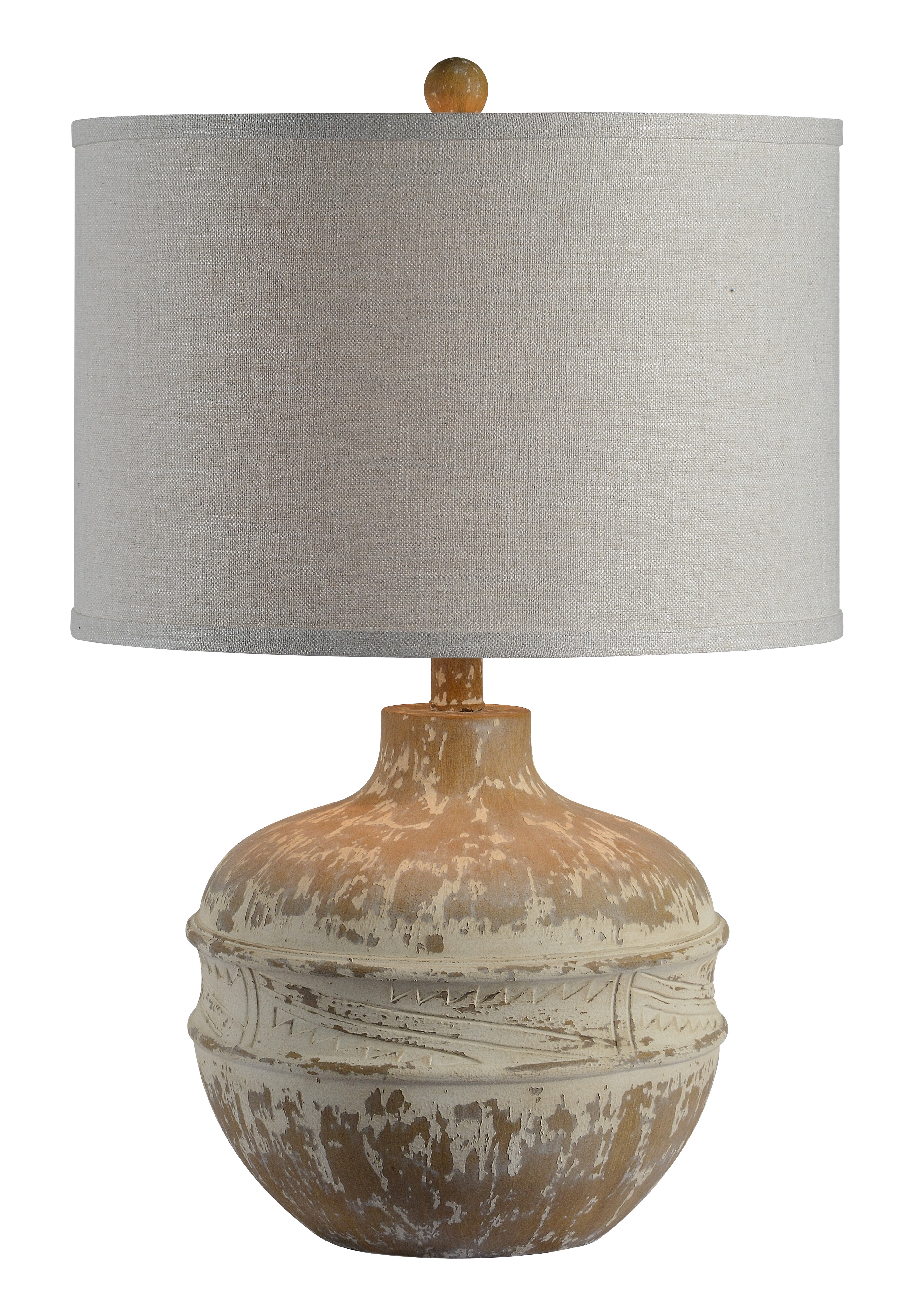 distressed table lamps