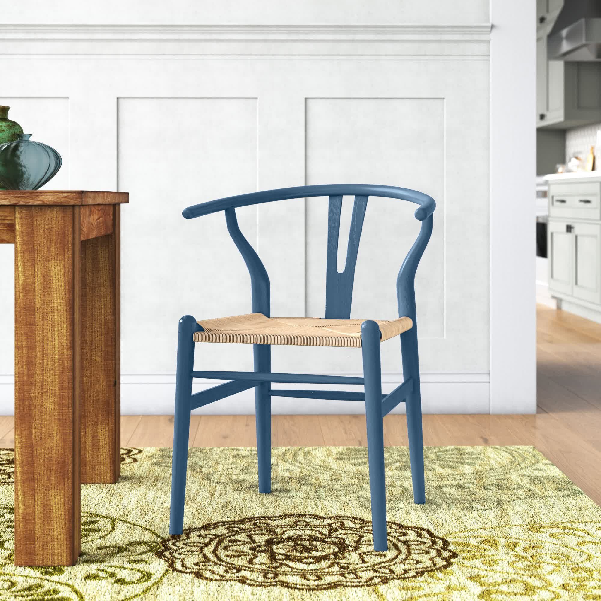 Dakota Fields Adrialys Solid Wood Slat Back Side Chair & Reviews | Wayfair