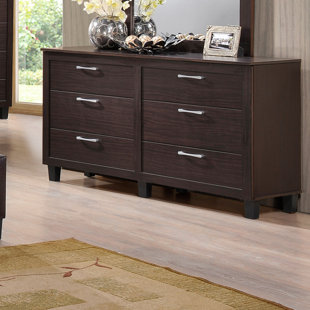 Amelie 6 Drawers Double Dresser by Latitude Run
