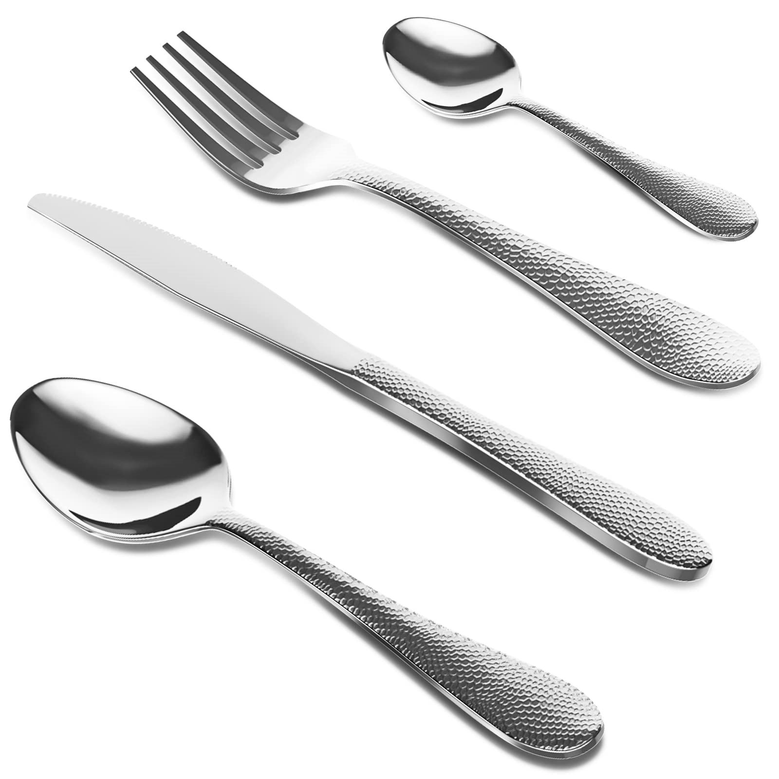 Latitude Run® Stainless Steel Flatware Set of 4 Wayfair