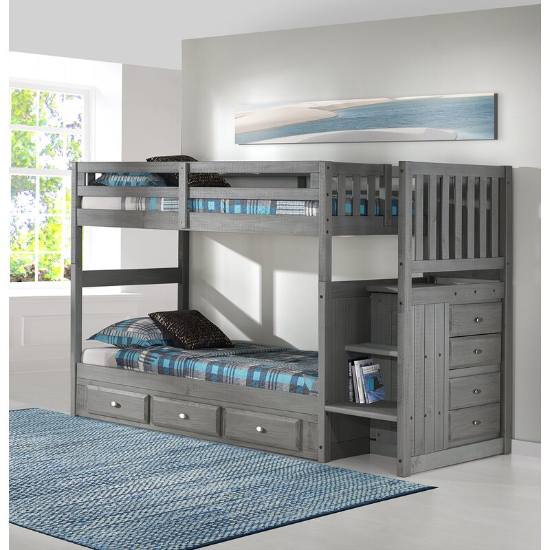sandler bunk bed with drawers