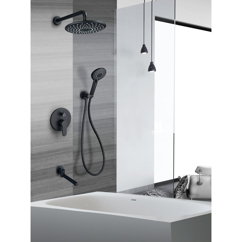 Dimakai Shower Faucet With Rough In Valve Wayfair