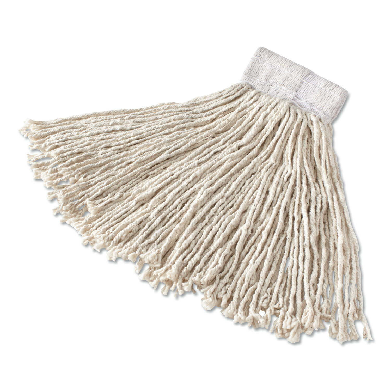 FGD11306WH00 White Rubbermaid Commercial Super Stitch Cotton Mop Large 