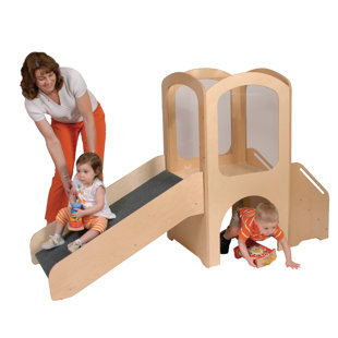wood climbing toy
