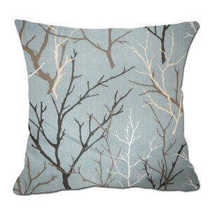 Chateaugay Branches Decorative Toss Cotton Throw Pillow