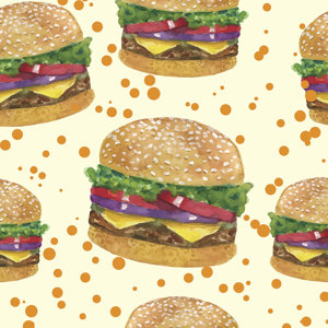 Sesame Seed Buns Removable 5' x 20
