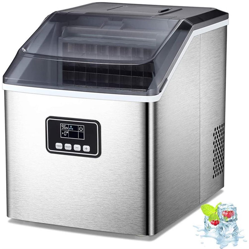 R W Flame Counter Top 40 Lb Daily Production Portable Ice Maker Wayfair