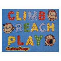 curious george crib sheet