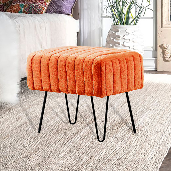Details about   Footstool Slipcover Rectangle Footrest Protector Storage Ottoman Cover Elastic 