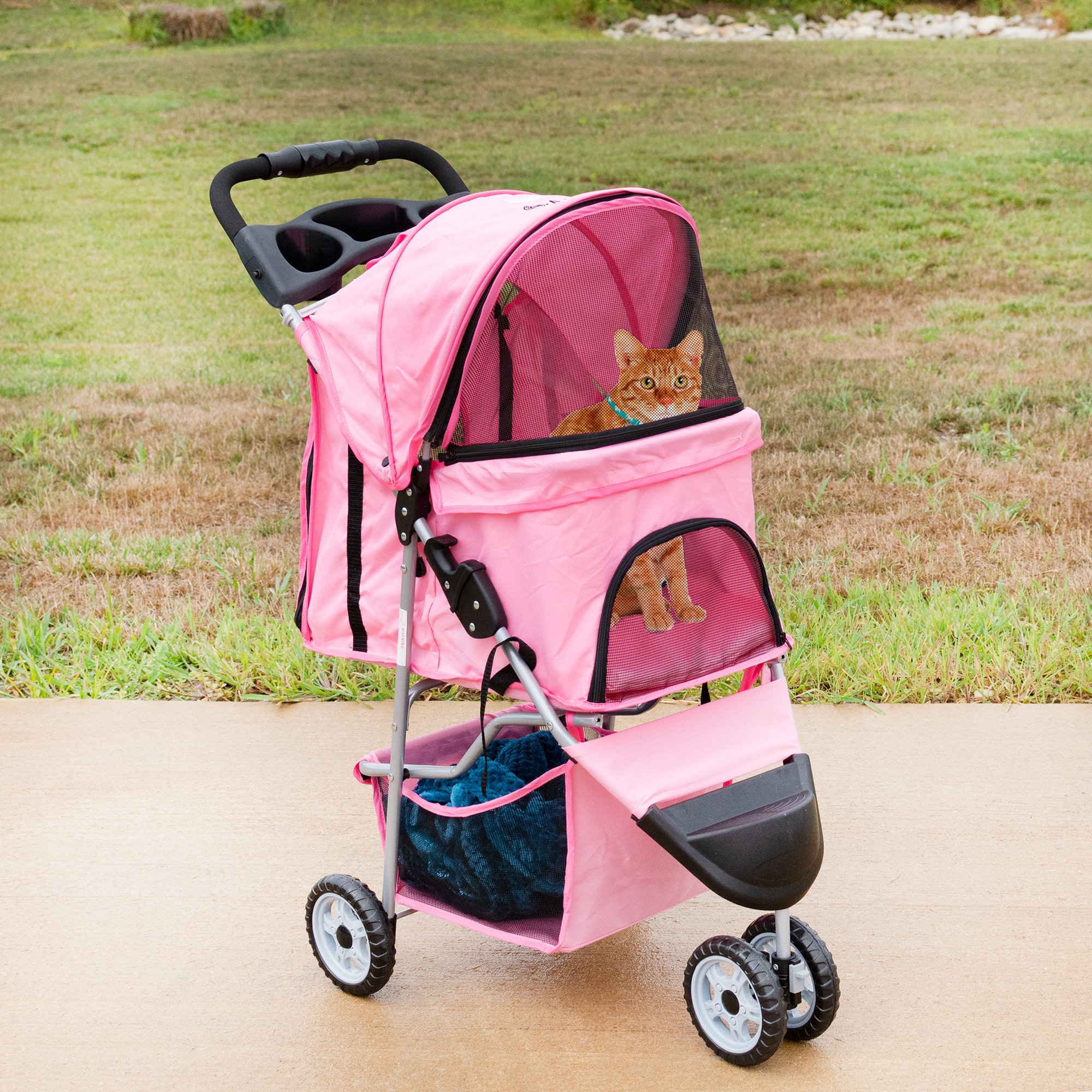 VIvo 3 Wheel Standard Pet Stroller & Reviews Wayfair