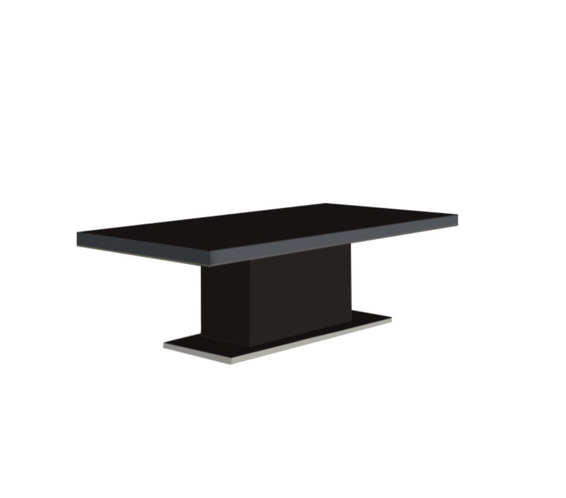 Orren Ellis Cermenho Modern Pedestal Base Dining Table Reviews Wayfair