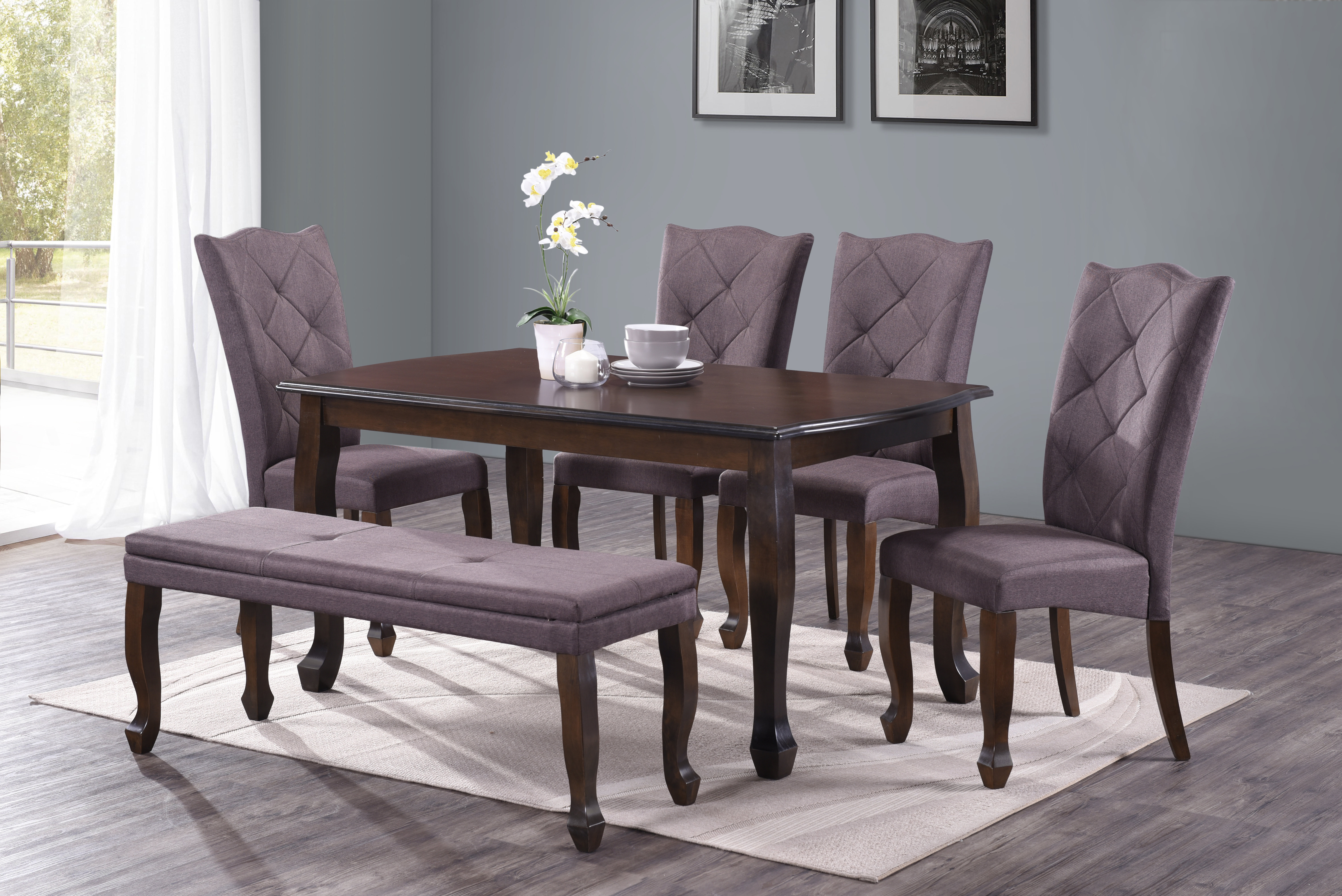 Reyer 6 Piece Dining Set