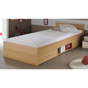 Funktionsbett Mega mit Stauraum, 90 × 200 cm vo..