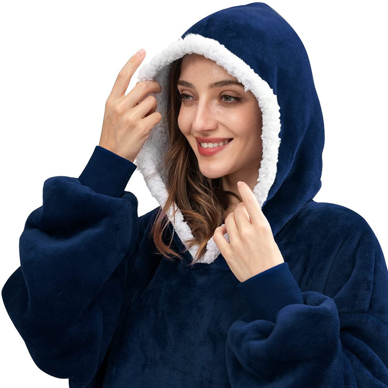 fuzzy blanket sweatshirt