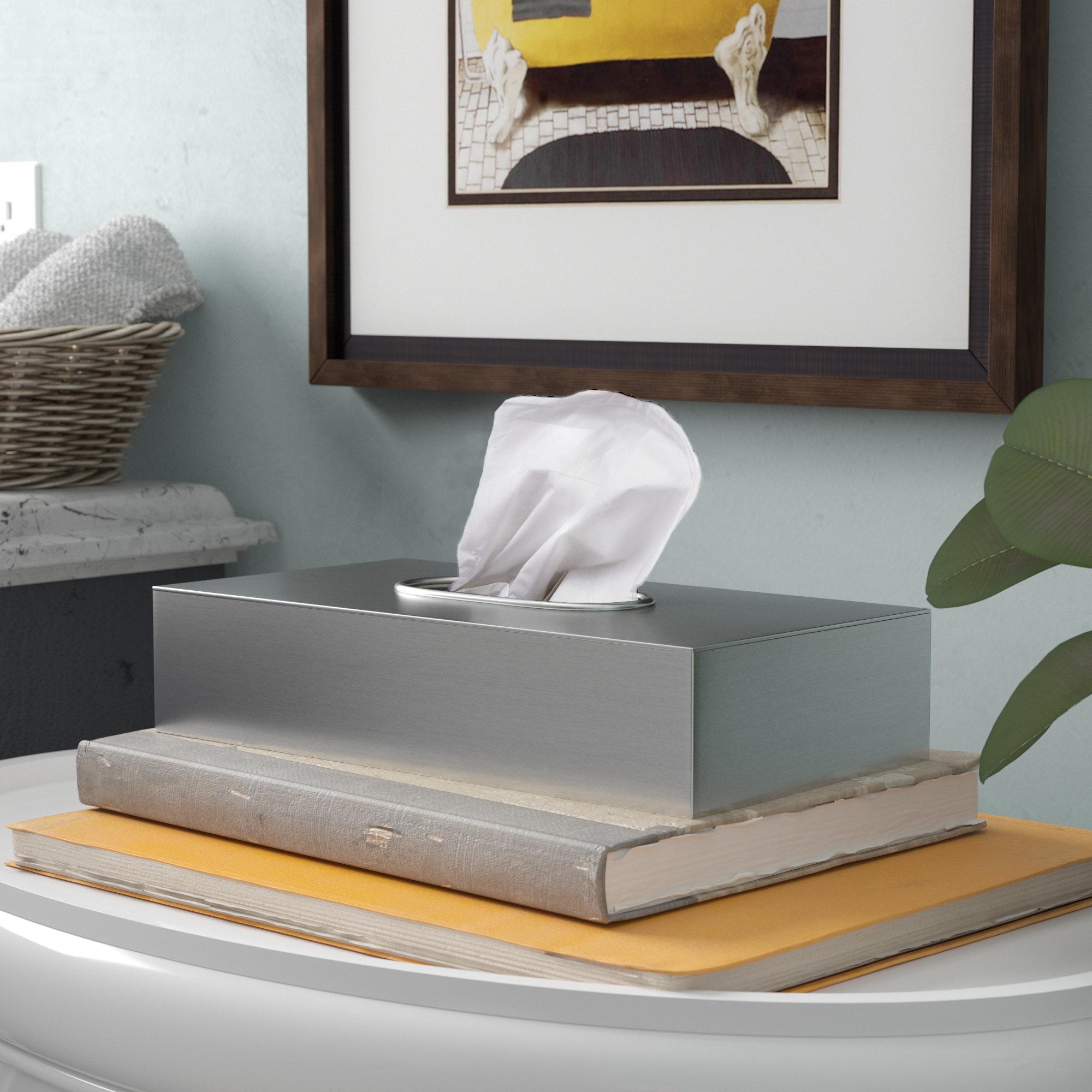 The Twillery Co Francene Tissue Box Cover Reviews Wayfair