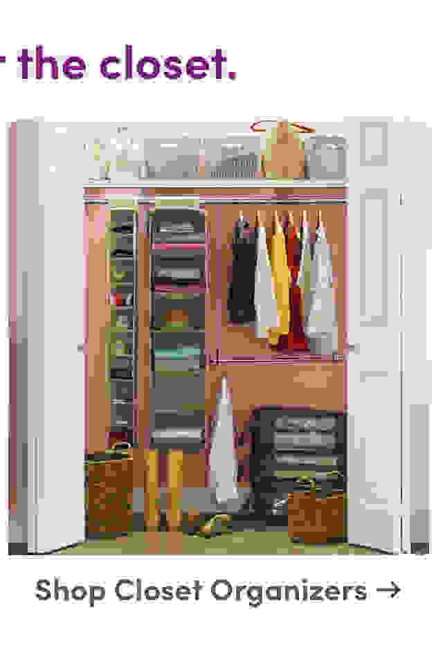 Shop Closet Organizers