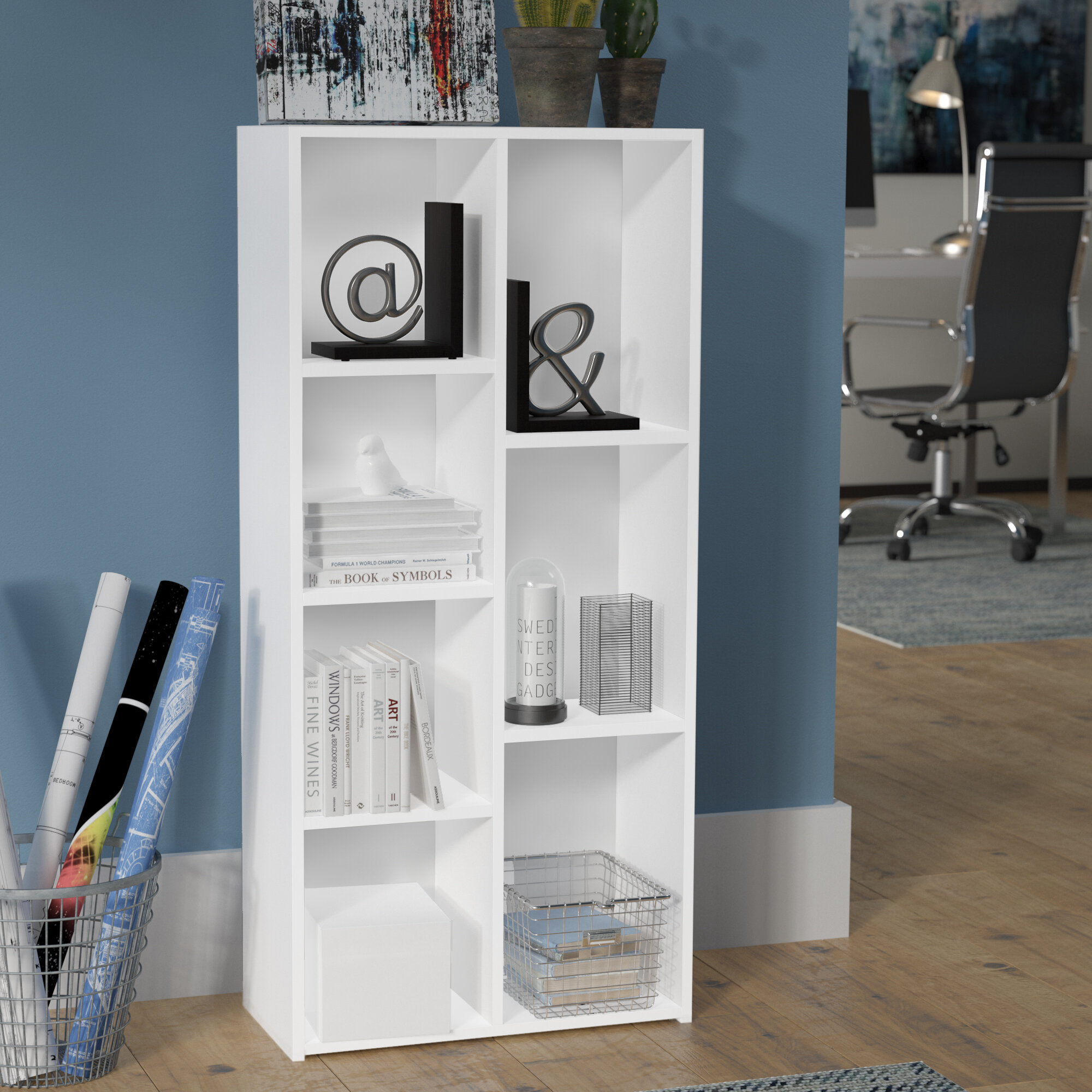 Ebern Designs Gonzales Standard Bookcase Reviews Wayfair