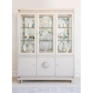 Go to store & view more images Glimmering Heights Standard China Cabinet by Michael Amini