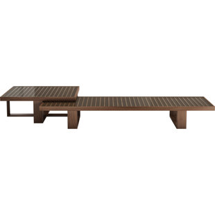 Leyton Nesting Coffee Tables by Modloft Black