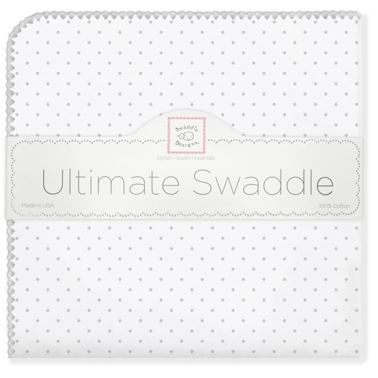 swaddle with rectangular blanket