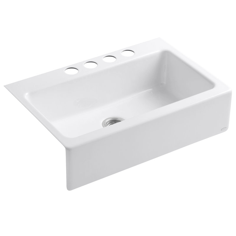 K 6546 4u 0 Kohler Dickinson 33 L X 22 1 W Apron Front Under