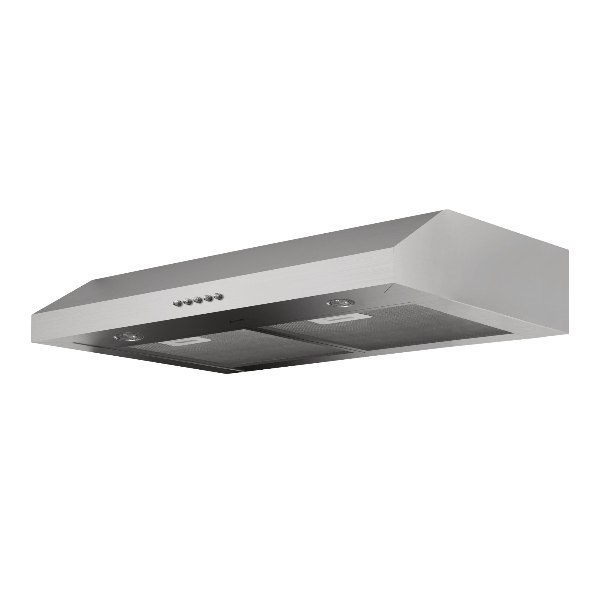 Ancona Slim 30 Inches 325 Cubic Feet Per Minute CFM Ducted Under Range Hood with Mesh