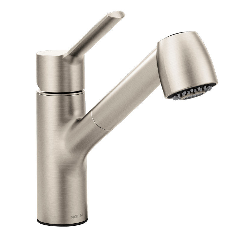 Moen Pull Out Kitchen Faucet moen method single handle pull out kitchen faucet & reviews | wayfair Moen Pull Out Kitchen Faucet moen method single handle pull out kitchen faucet & reviews | wayfair