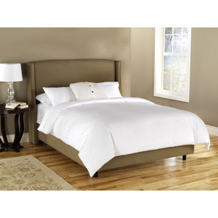 Go to store & view more images Skyline Furniture Wingback Chambers Upholstered Panel Bed