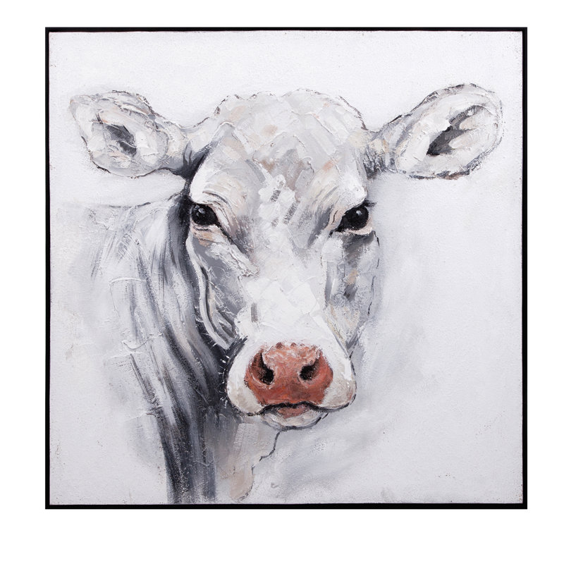 Laurel Foundry Modern Farmhouse Rickey Cow Picture Frame