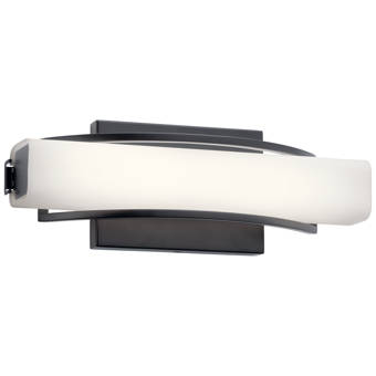 Orren Ellis Falco 1 Light Led Flush Mount Wayfair