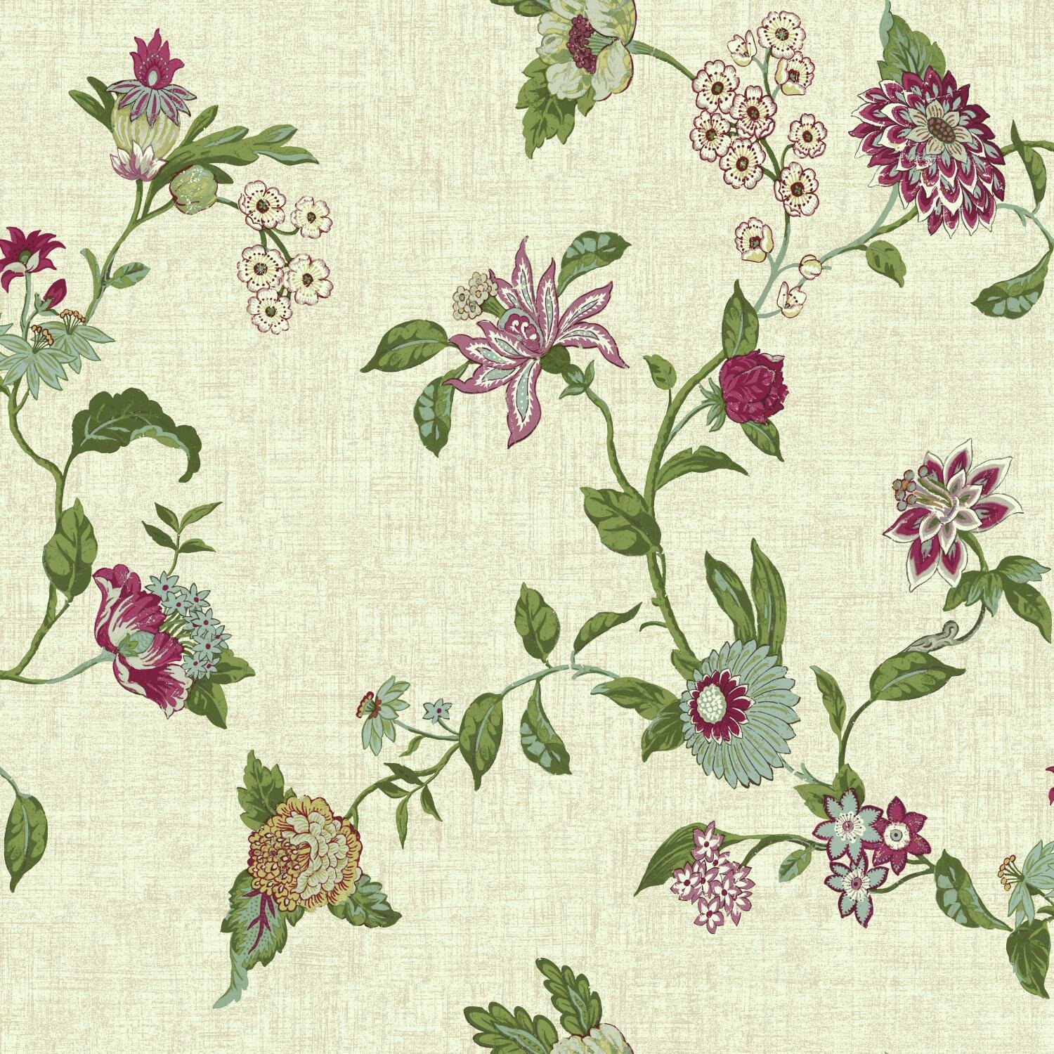 August Grove® Guay Floral Wallpaper | Wayfair